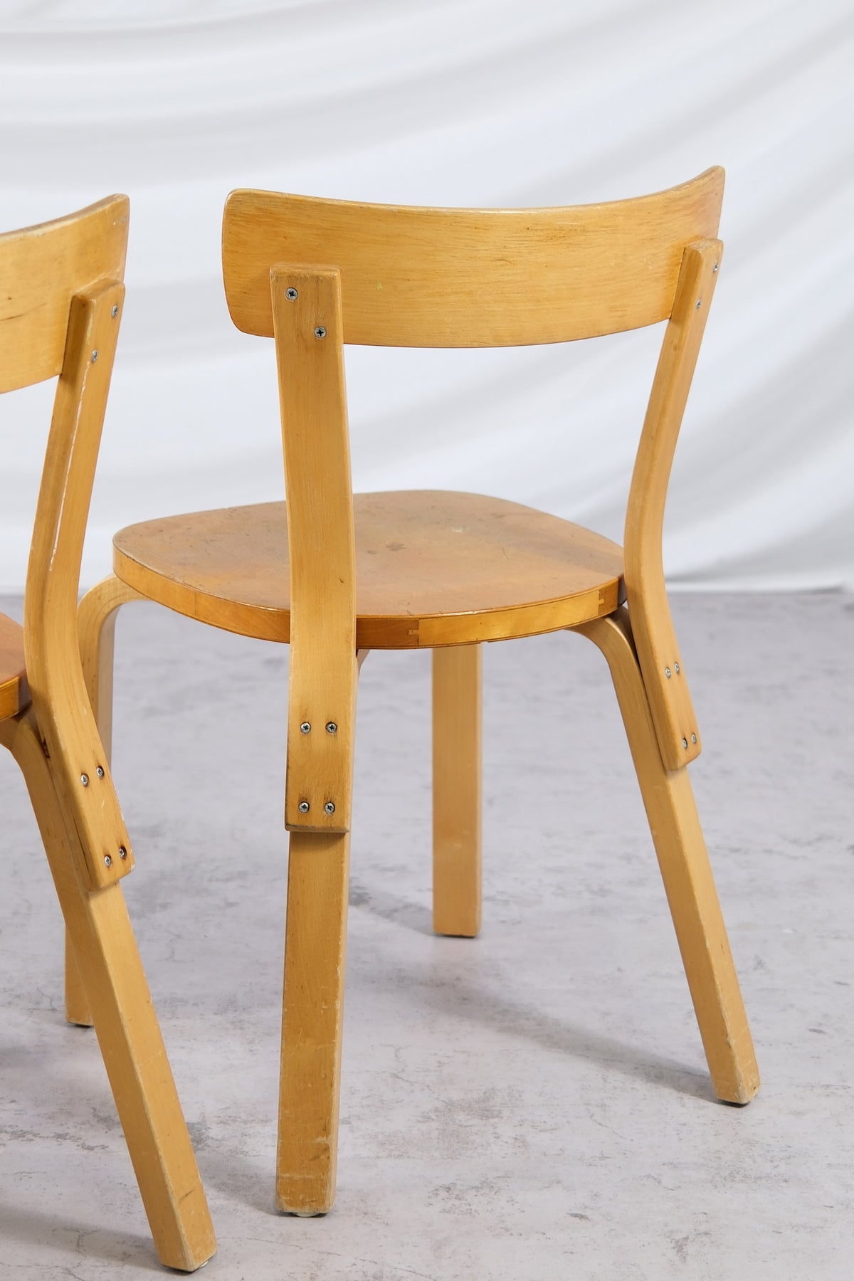 Artek 69 Chair by Alvar Aalto (2 available)