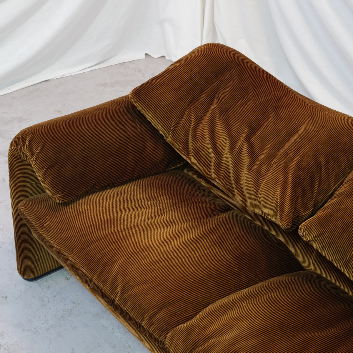 Vico Magistretti Maralunga 3-Seater Sofa for Cassina