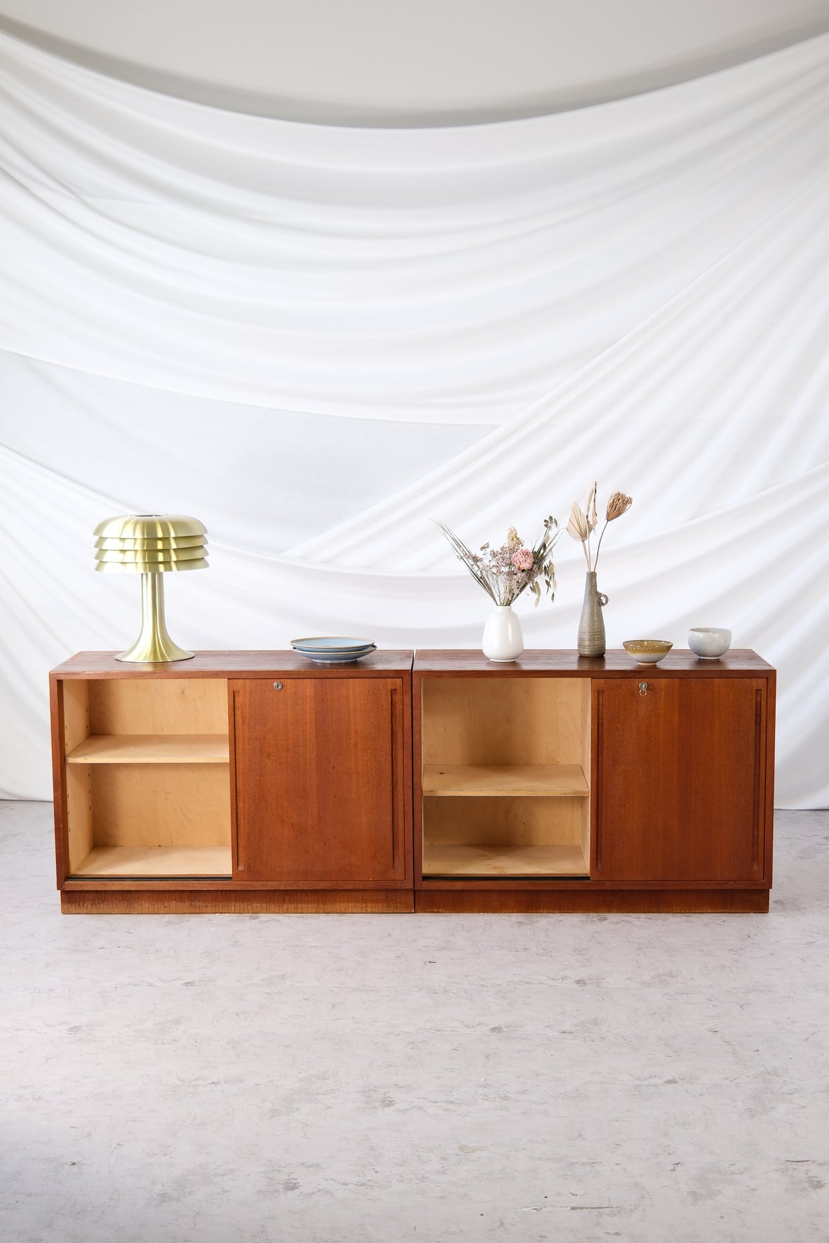 Teak Sideboards Hiort af Ornäs (2 pieces)