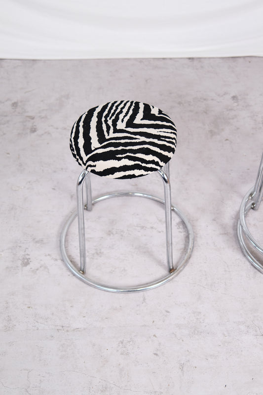Vintage Zebra -kromijakkarat