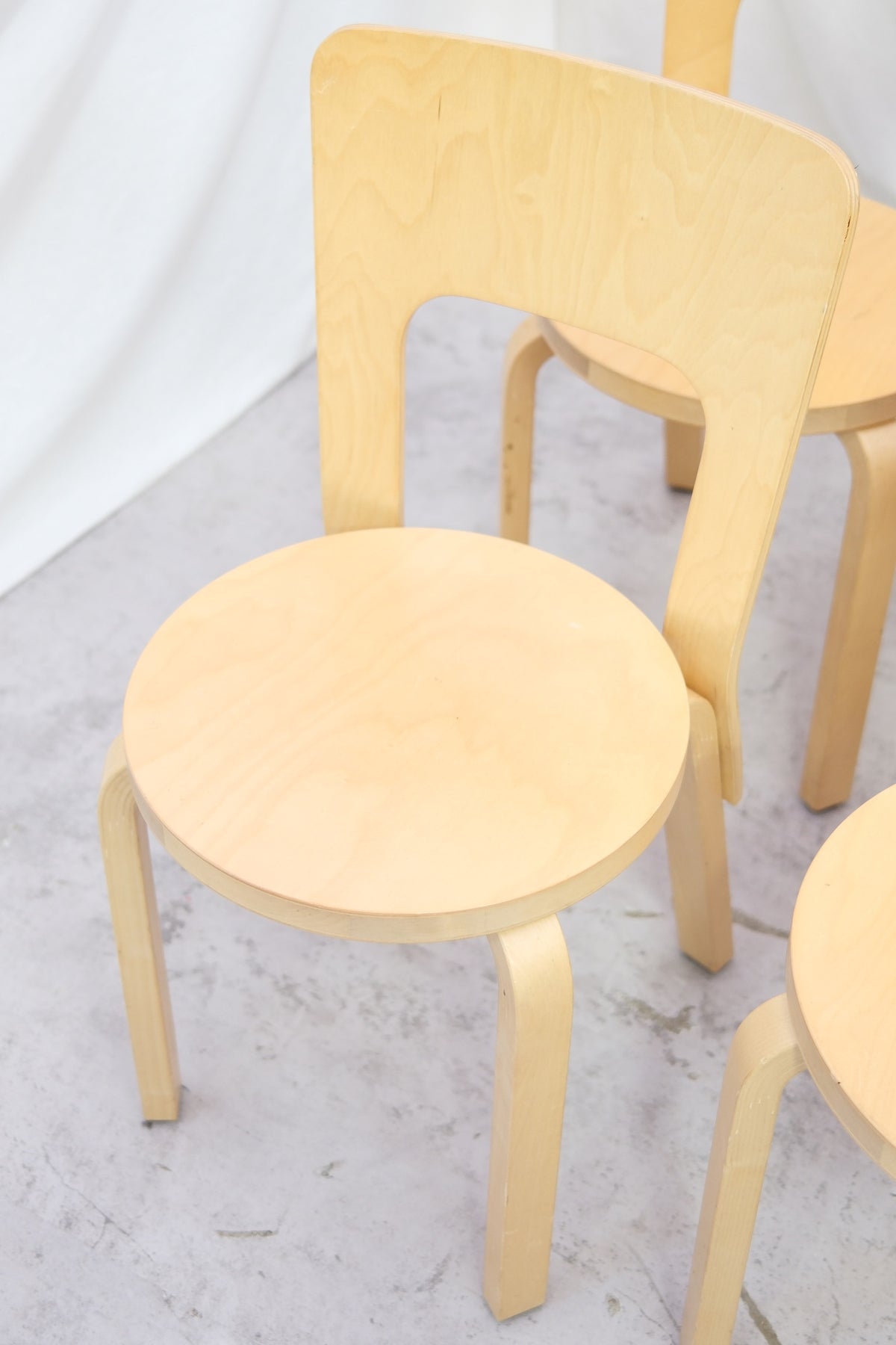 Vintage Artek 66 -tuolit, 8 kpl