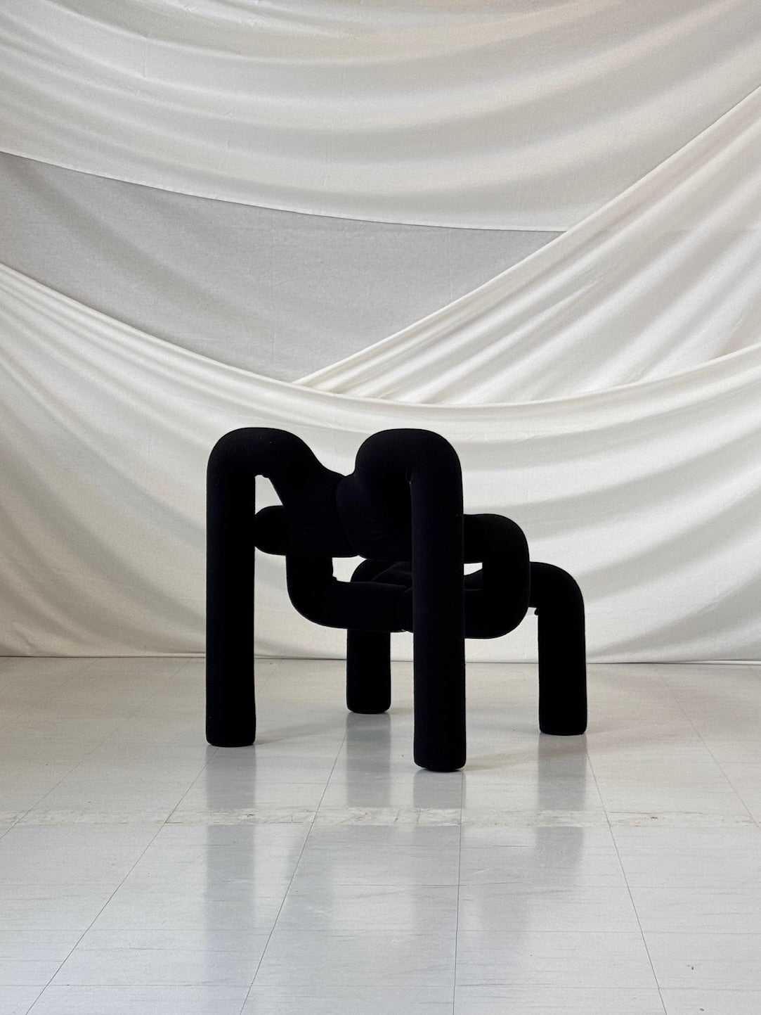 Terje Ekström - Ekstrem Chair, Black Canvas