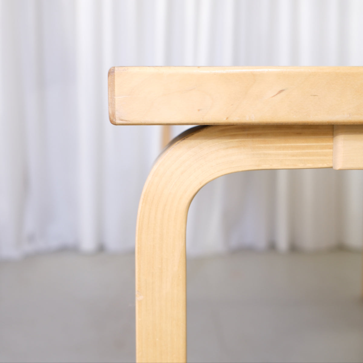 Artek Table 81A with White Laminate Top by Alvar Aalto