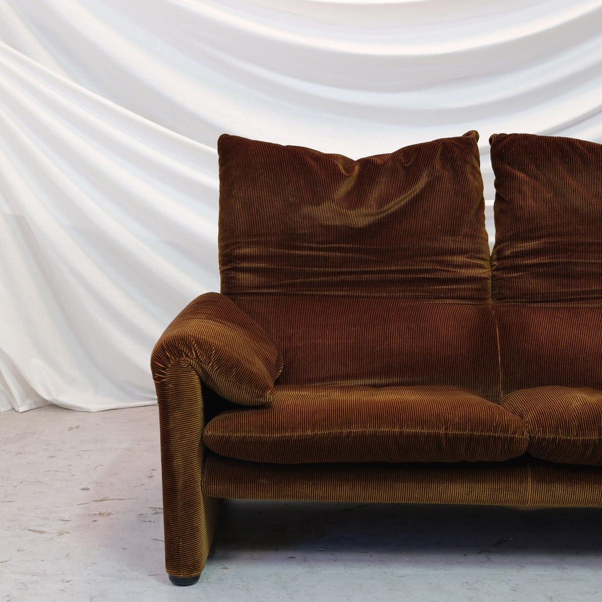 Vico Magistretti Maralunga 3-Seater Sofa for Cassina