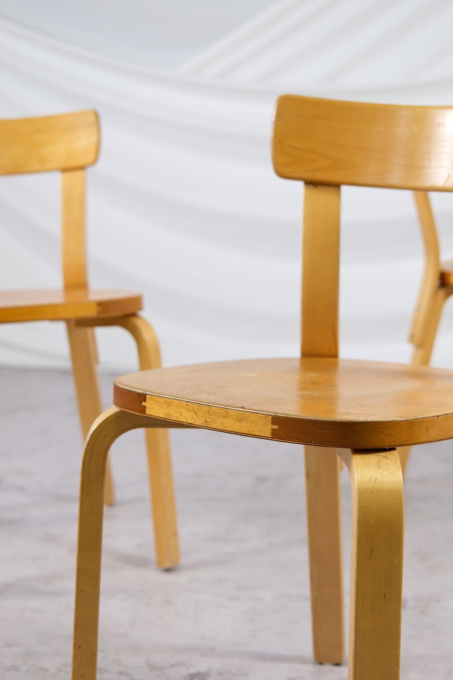 Artek 69 Chair by Alvar Aalto (2 available)