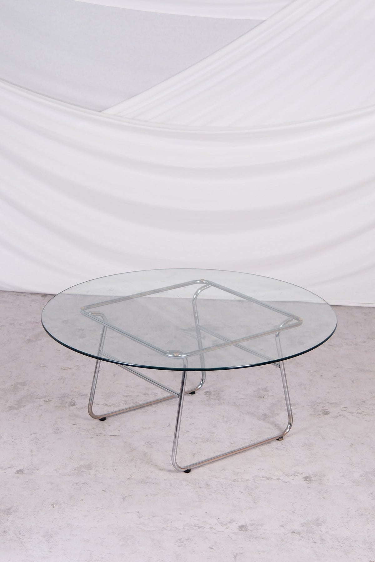Vintage Glass coffee table