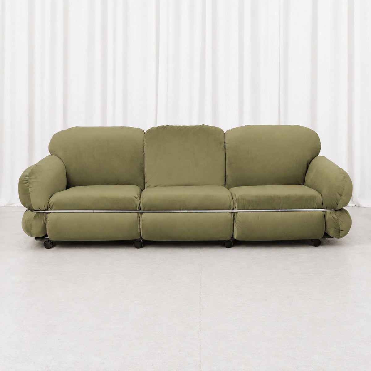 Hannibal Sofa by Isku, Designed by Kurt Hvitsjö with Custom Upholstery