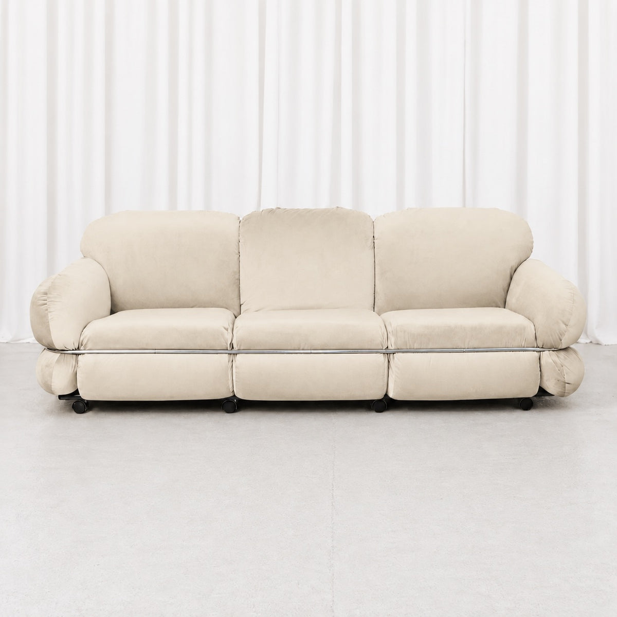 Hannibal Sofa by Isku, Designed by Kurt Hvitsjö with Custom Upholstery