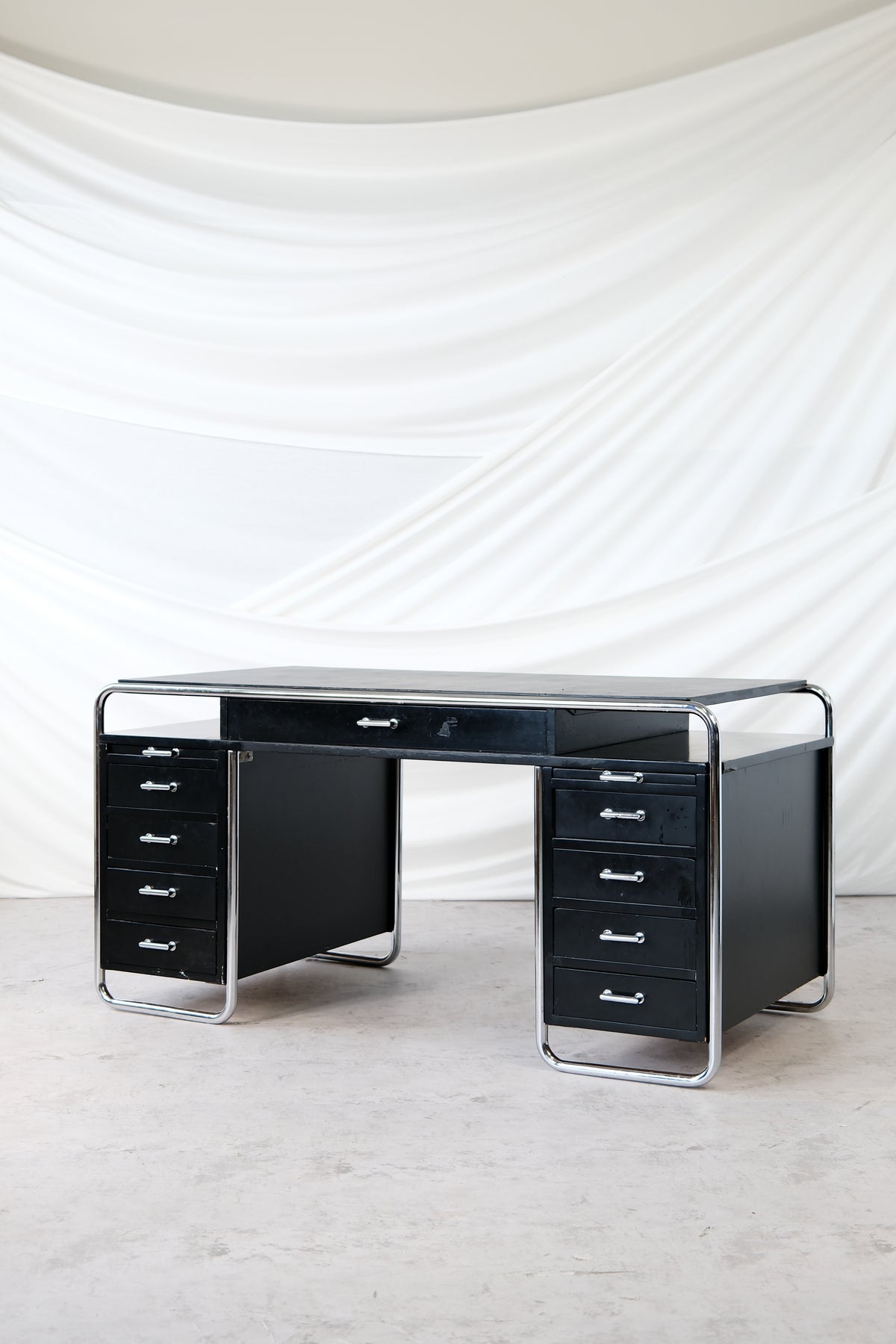 Bauhaus-Style Desk by Pauli Blomstedt, Produced by Merivaara - Pino Interiors