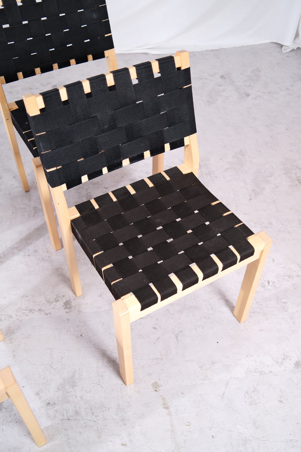 Artek 611 Chairs by Alvar Aalto