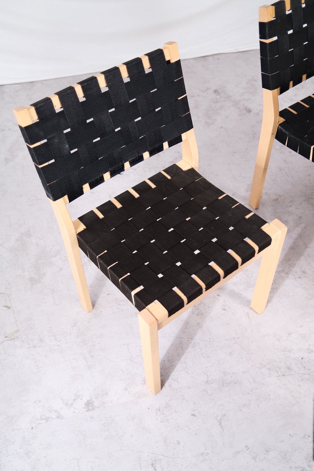 Artek 611 Chairs by Alvar Aalto