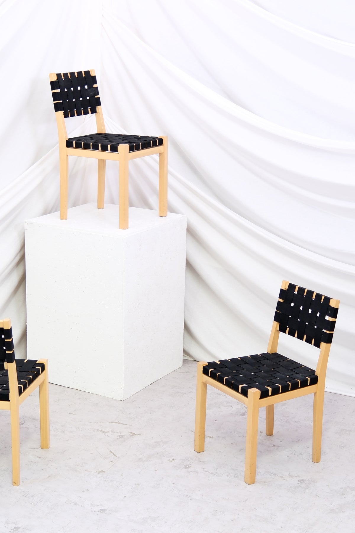Vintage Artek 615 -tuolit, 6 kpl