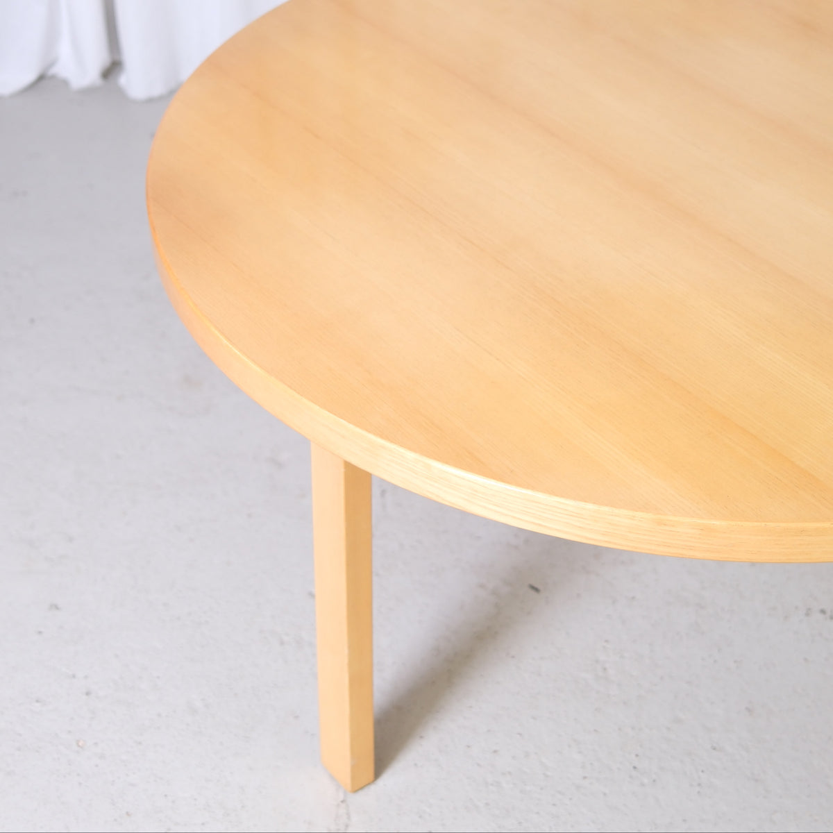 Artek Table 91 in Ash by Alvar Aalto