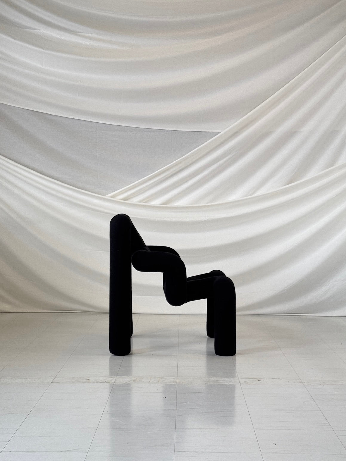 Terje Ekström - Ekstrem Chair, Black Canvas