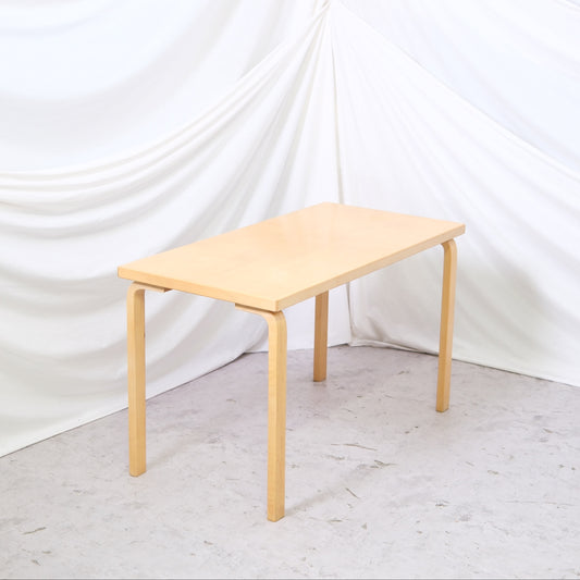 Artek 80A -koivupöytä, 120 × 60 cm