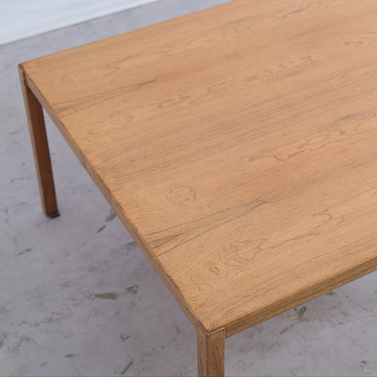 Vintage Rosewood Coffee Table 90 x 90 cm