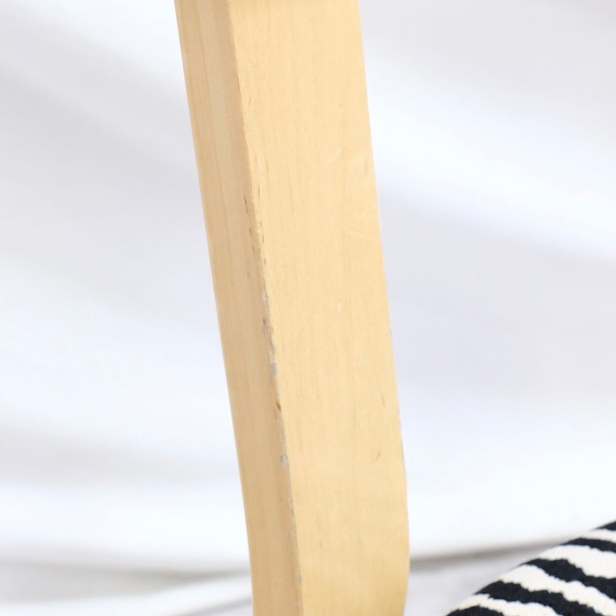 Alvar Aalto Chair 69 by Artek in Birch with Zebra Upholstery