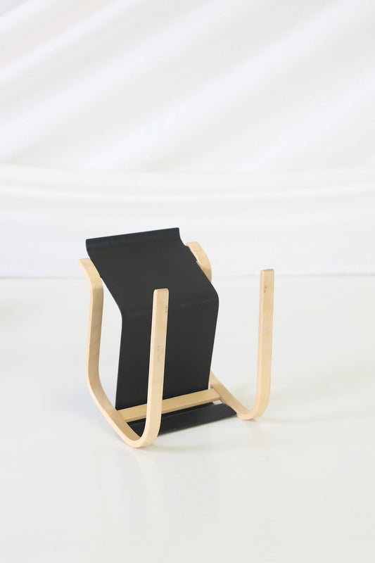 Artek – Alvar Aalto 100-vuotisjuhlaminiatyyri, Paimio-tuoli, musta (1:5)