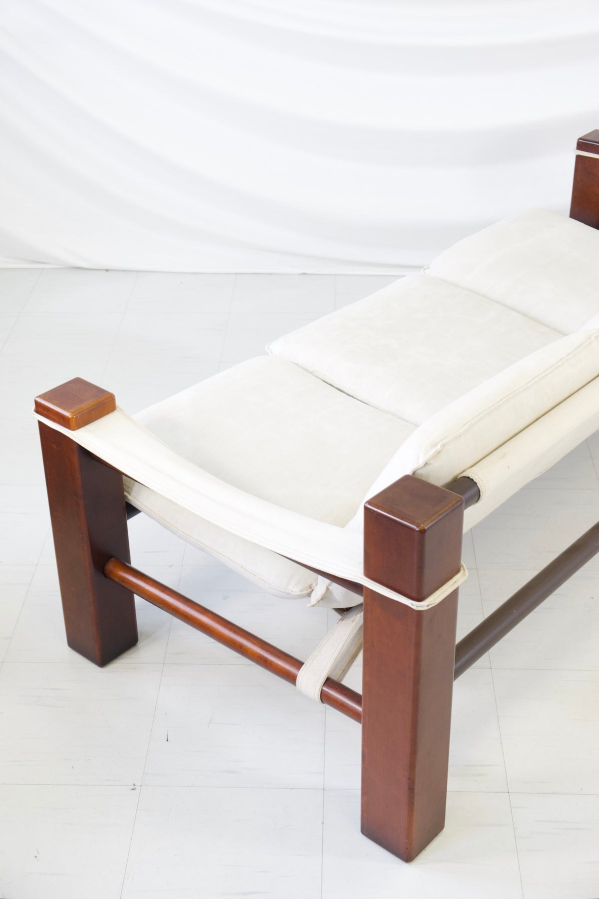 Vintage Brazilian Safari 3-Seater Sofa, 1970s