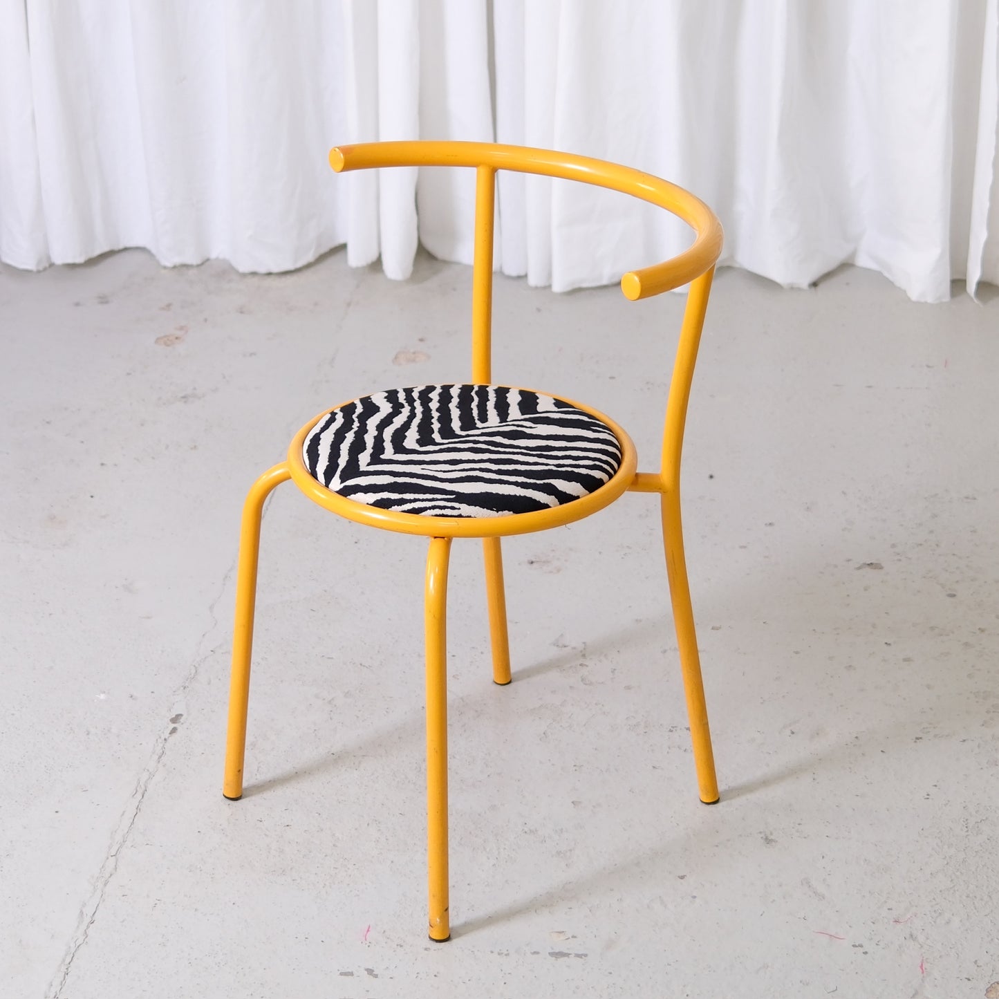 Yellow Vintage Zebra Chairs