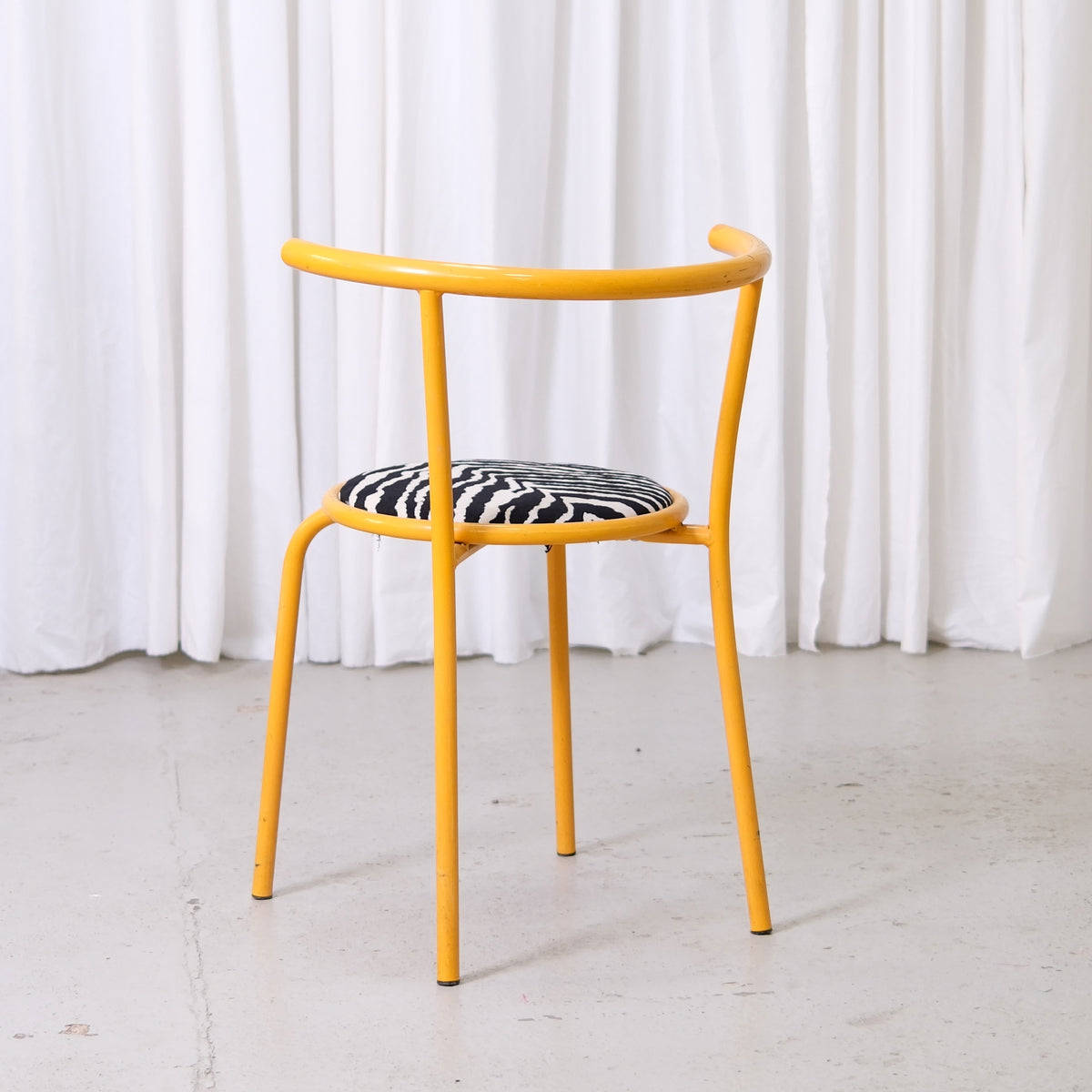 Yellow Vintage Zebra Chairs