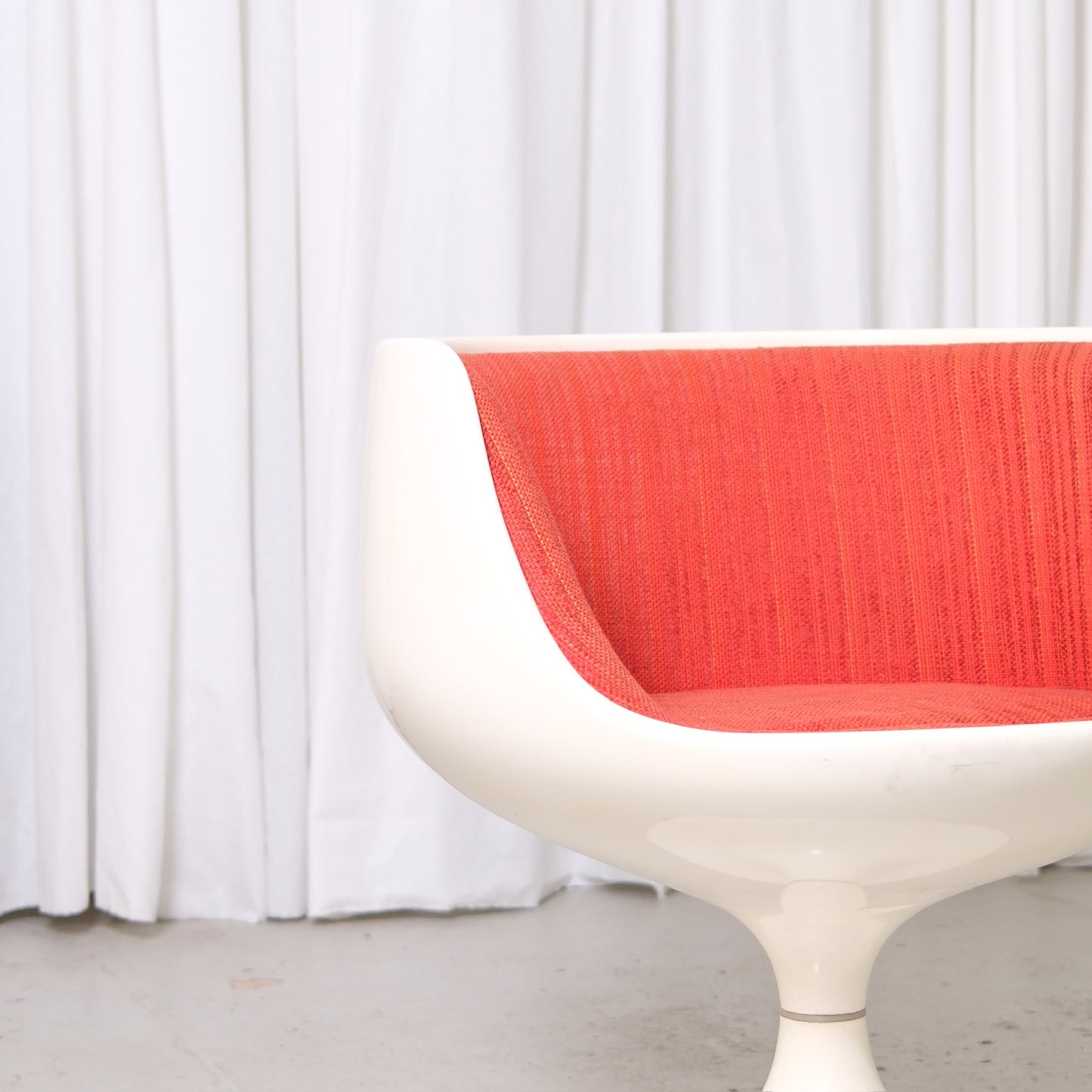 Vintage Eero Aarnio Cognac Lounge Chair for Asko