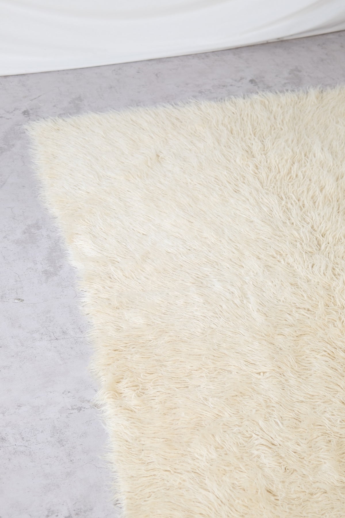 Vintage Sheep Wool Carpet