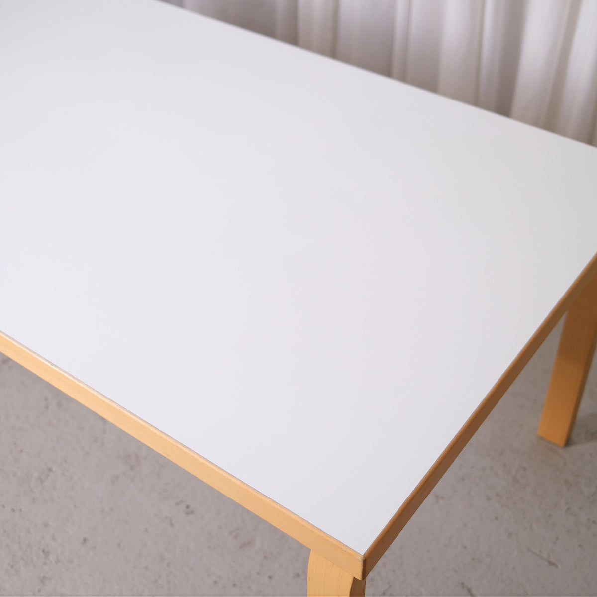 Alvar Aalto Artek 83 Table in White Laminate