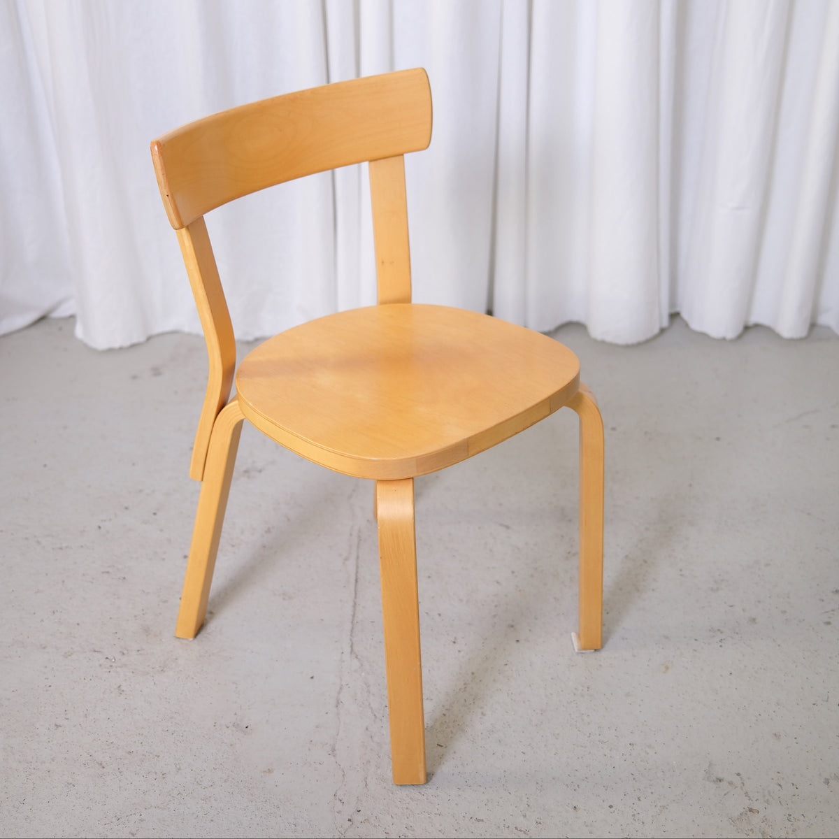 Alvar Aalto Artek 69 Birch Chairs