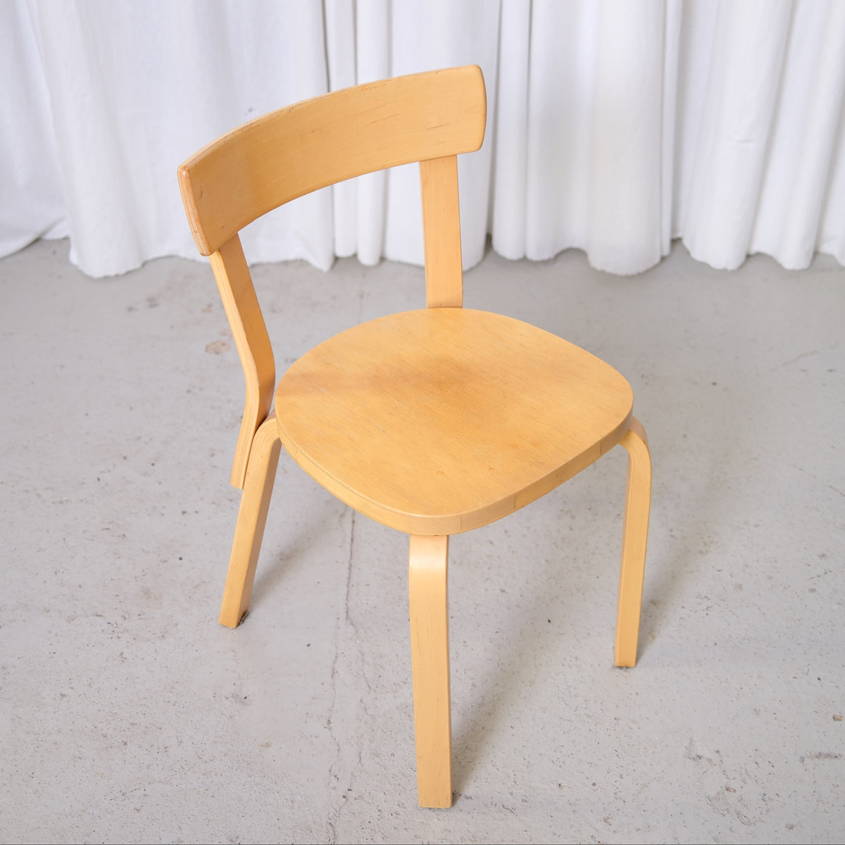 Alvar Aalto Artek 69 Birch Chairs