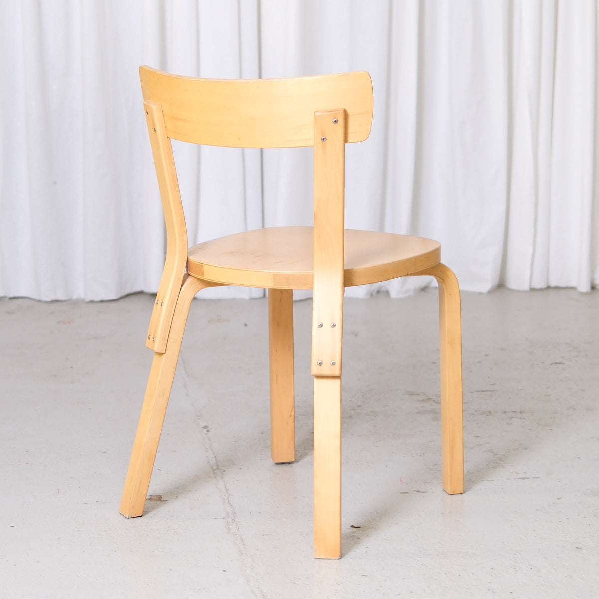 Artek 69 Chairs in Birch by Alvar Aalto