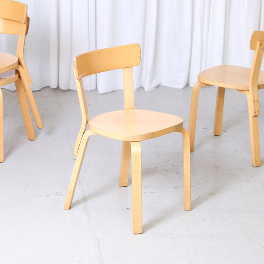 Alvar Aalto Artek 69 -koivutuolit