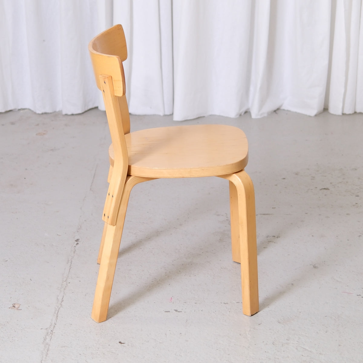 Artek 69 Chairs in Birch by Alvar Aalto