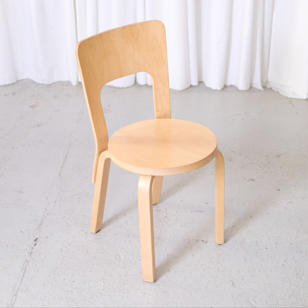 Alvar Aalto Chair 66 in Birch by Artek