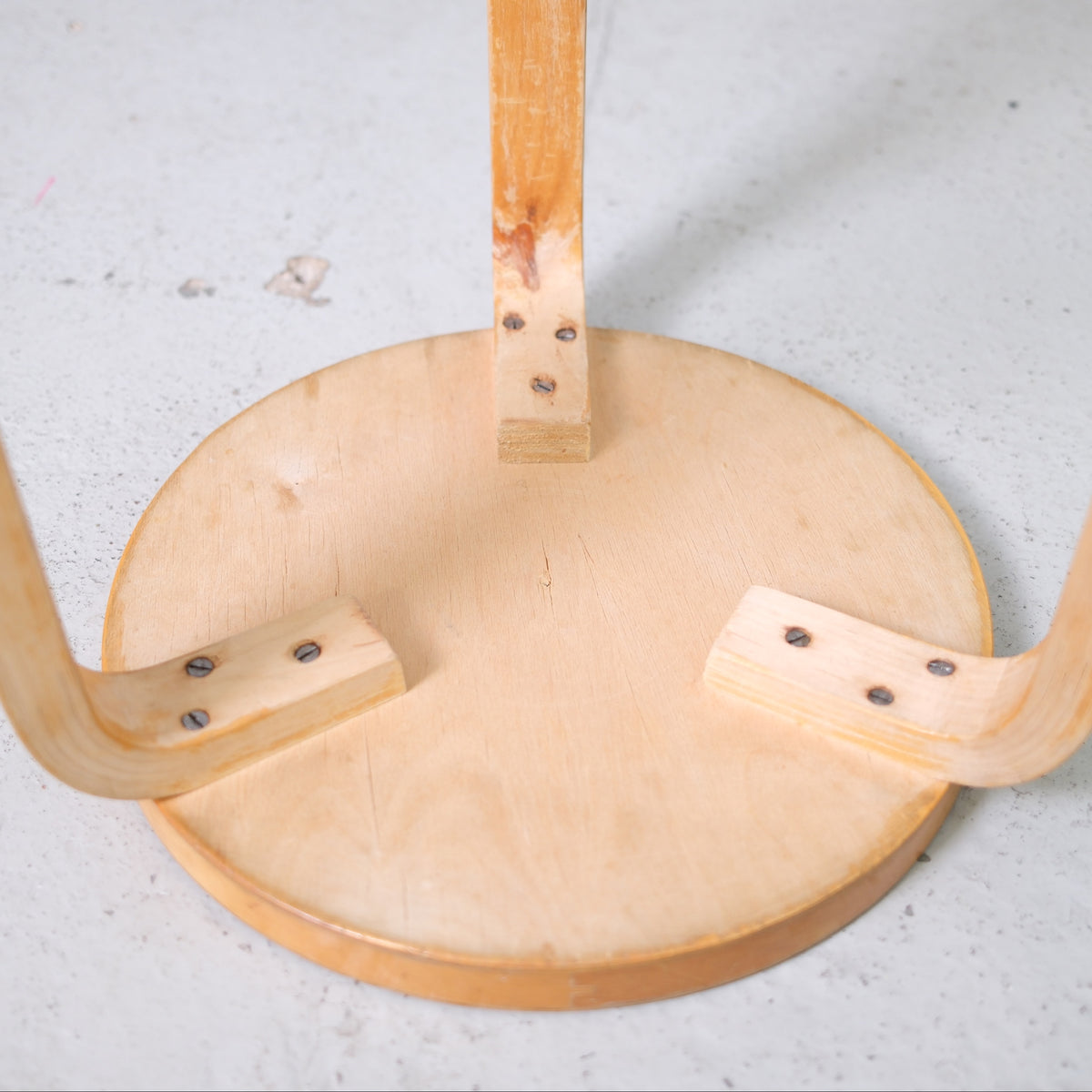 Artek Finger Joint Stool, 1950s