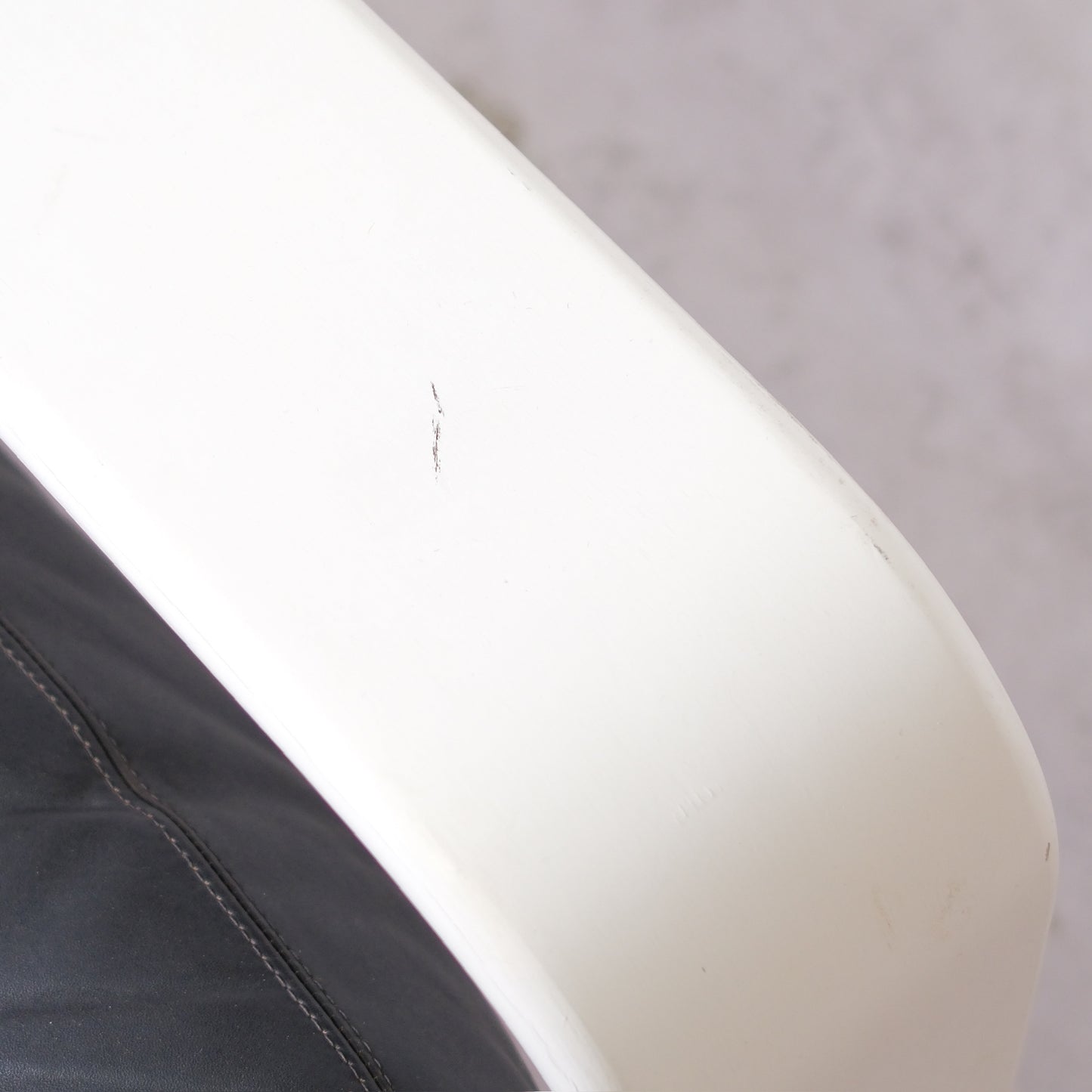 Rare Eero Aarnio Flamingo Armchair in Black Leather -Asko