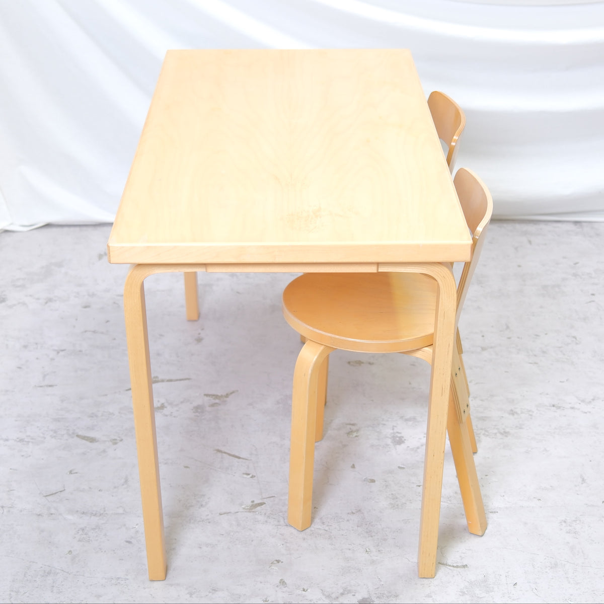 Vintage Alvar Aalto pöytä 80A, valmistaja Artek