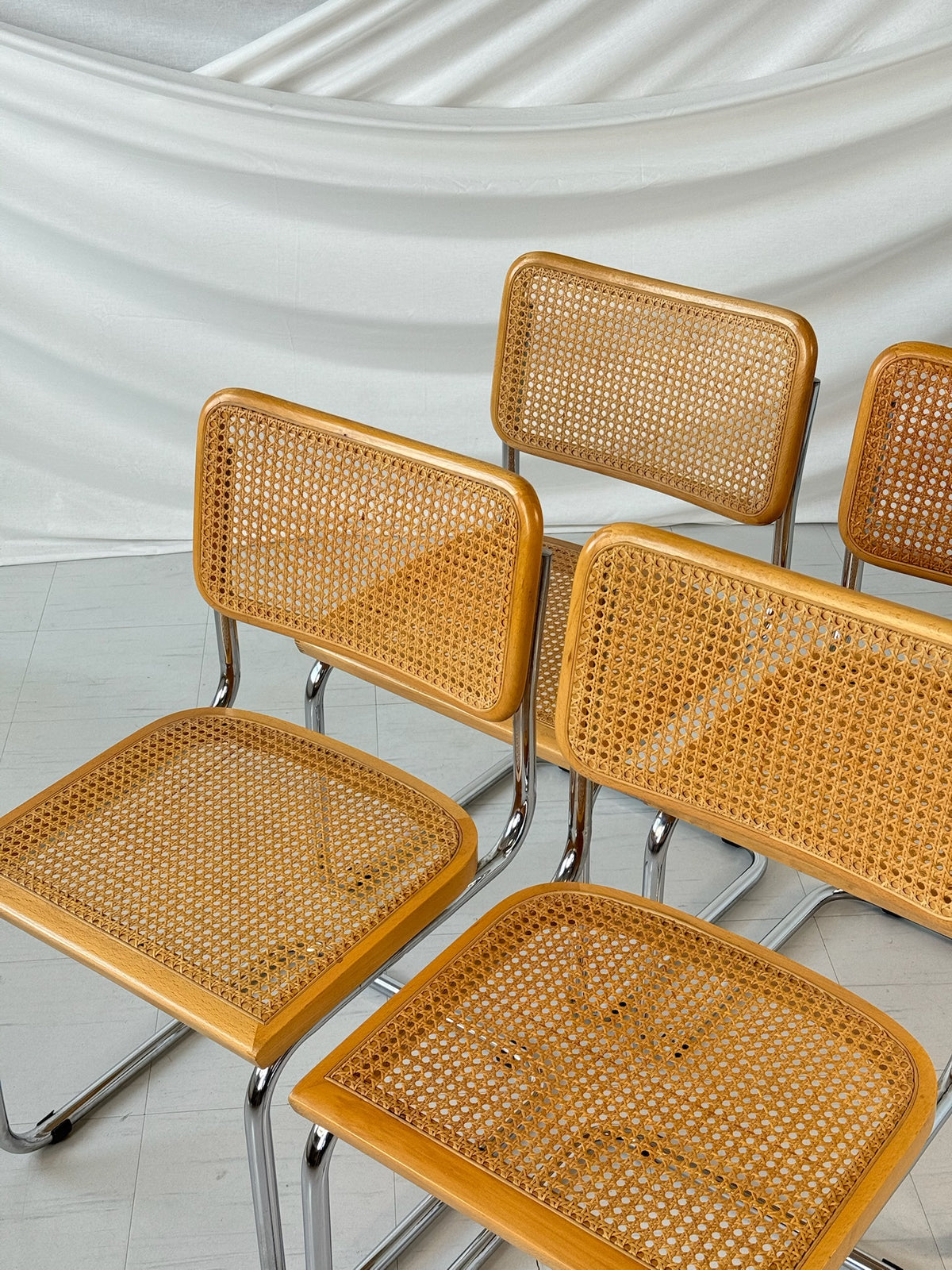 Vintage Cantilever Dining Chairs
