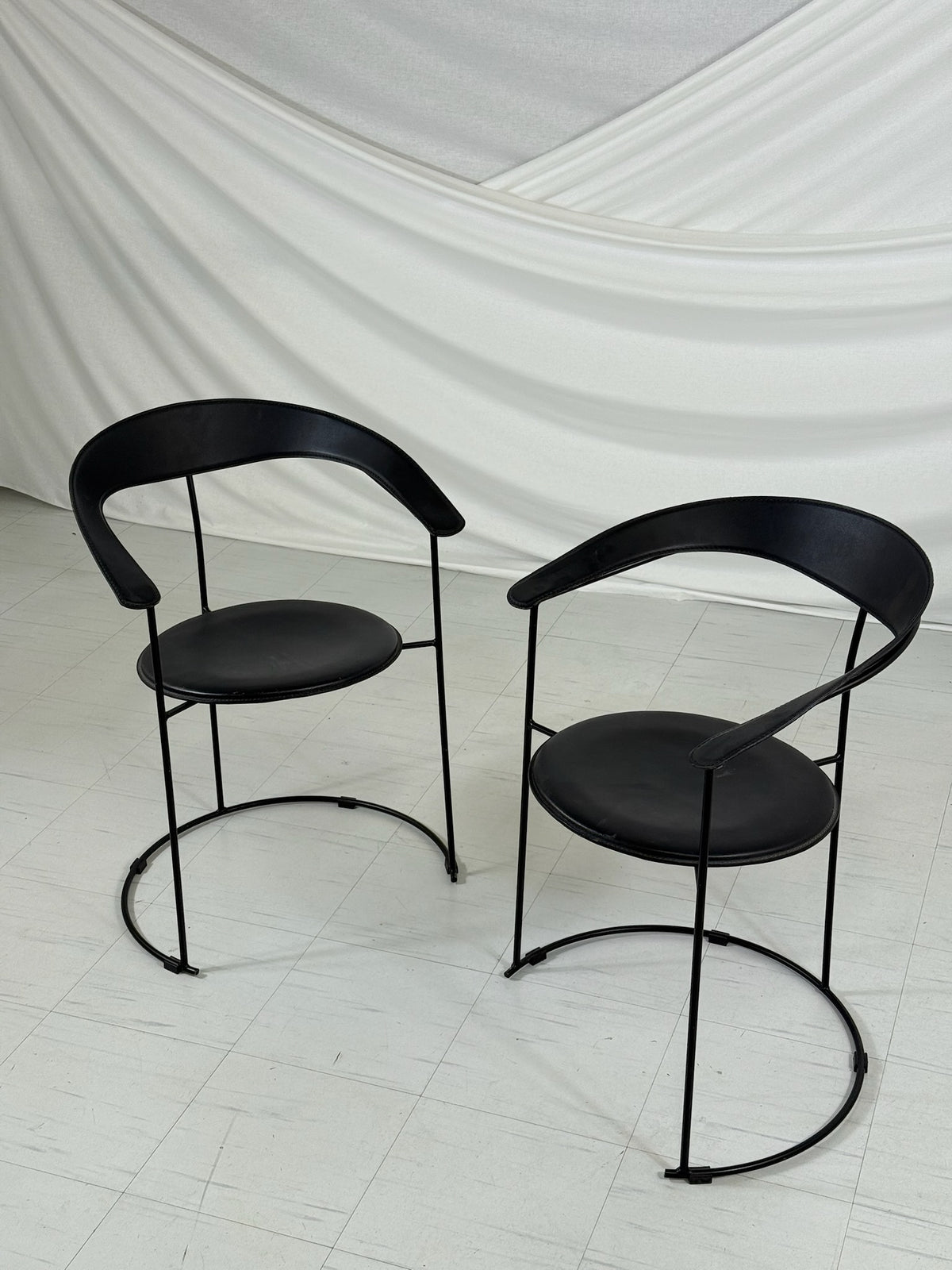 Pair of Vintage Italian Dining Chairs