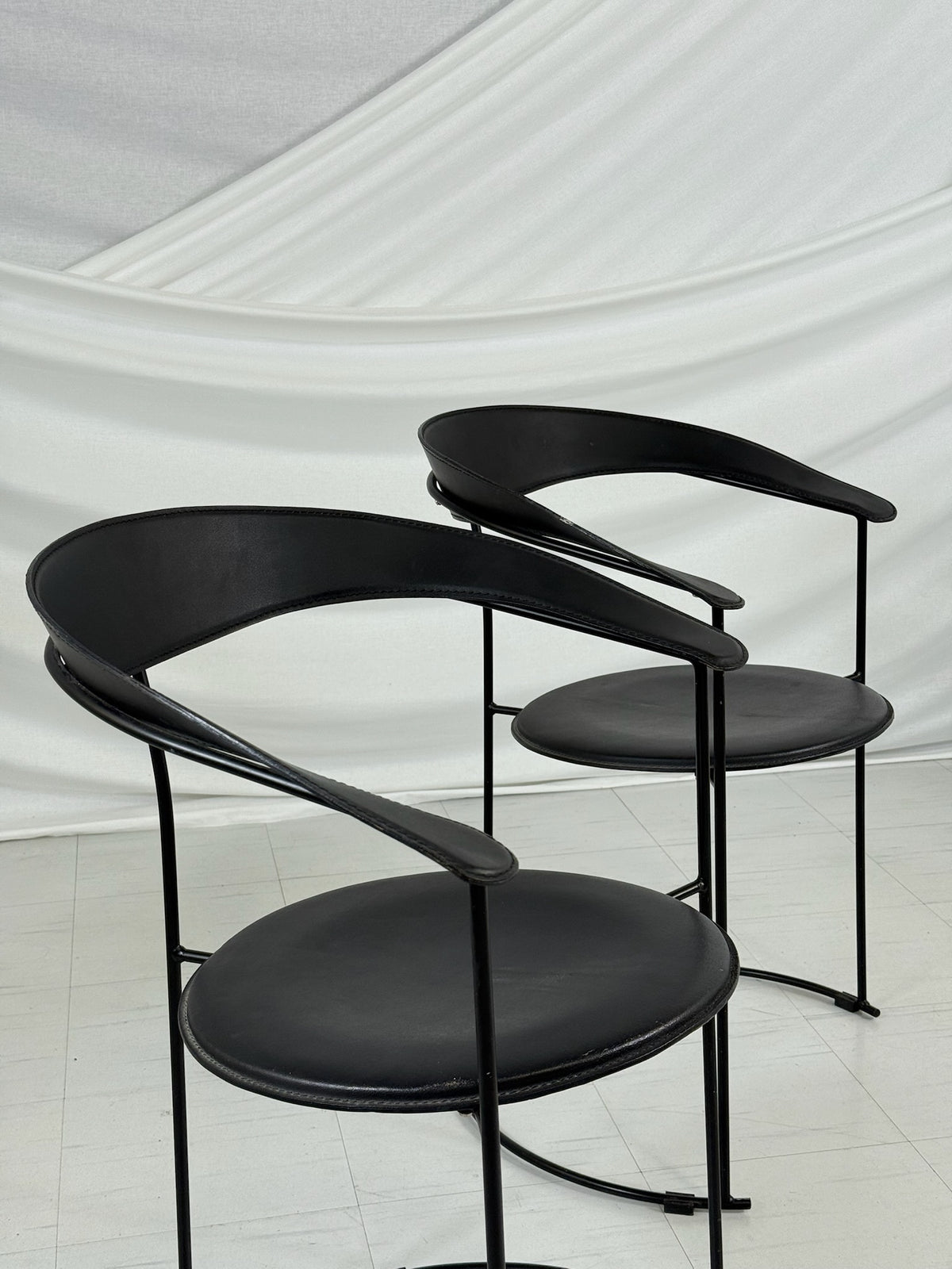 Pair of Vintage Italian Dining Chairs