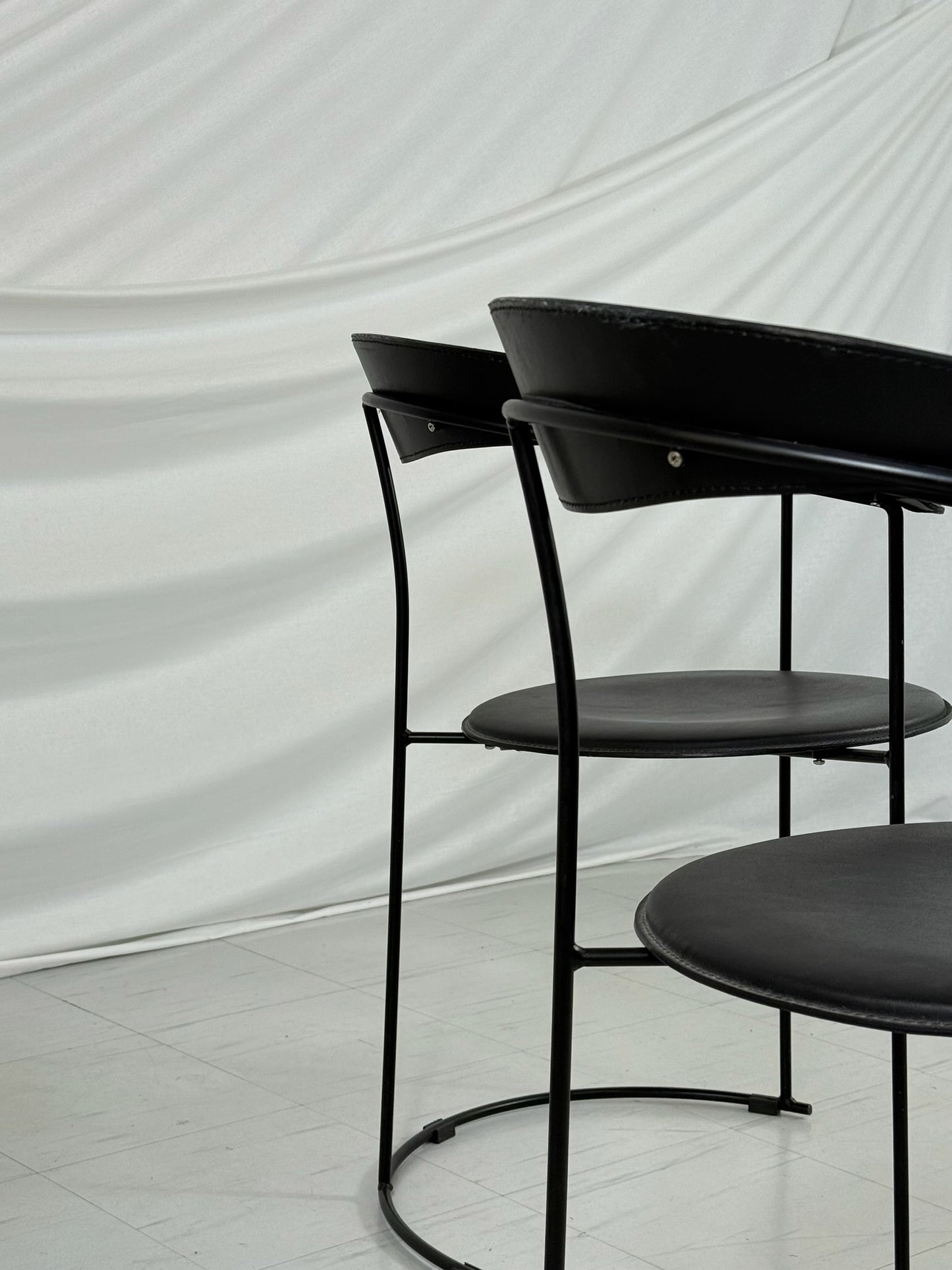 Pair of Vintage Italian Dining Chairs