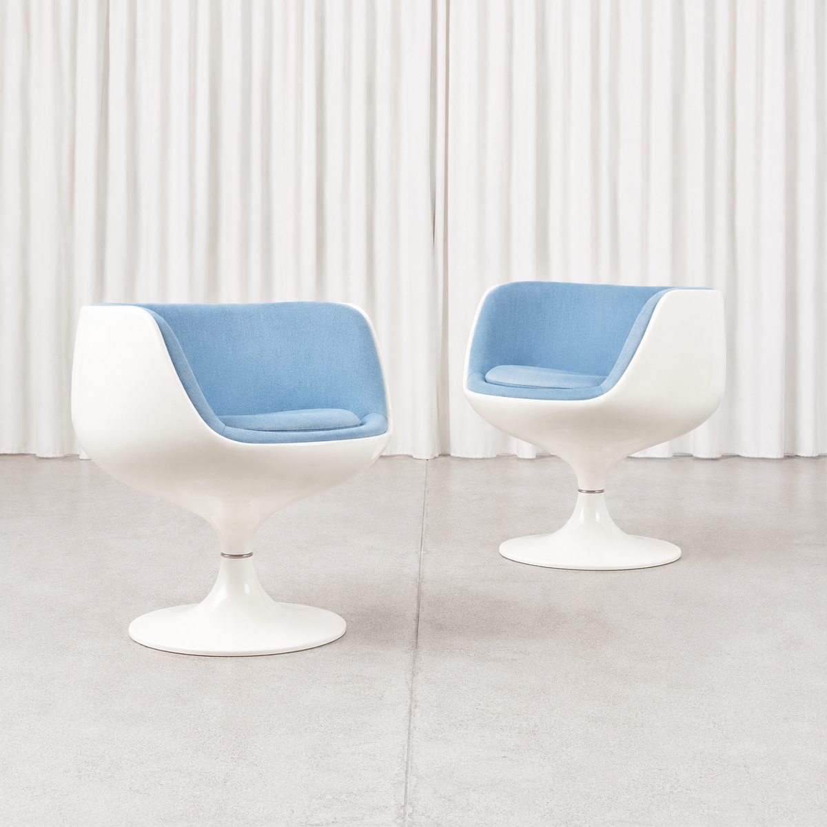 Eero Aarnio Cognac Lounge Chair for Asko with Custom Upholstery