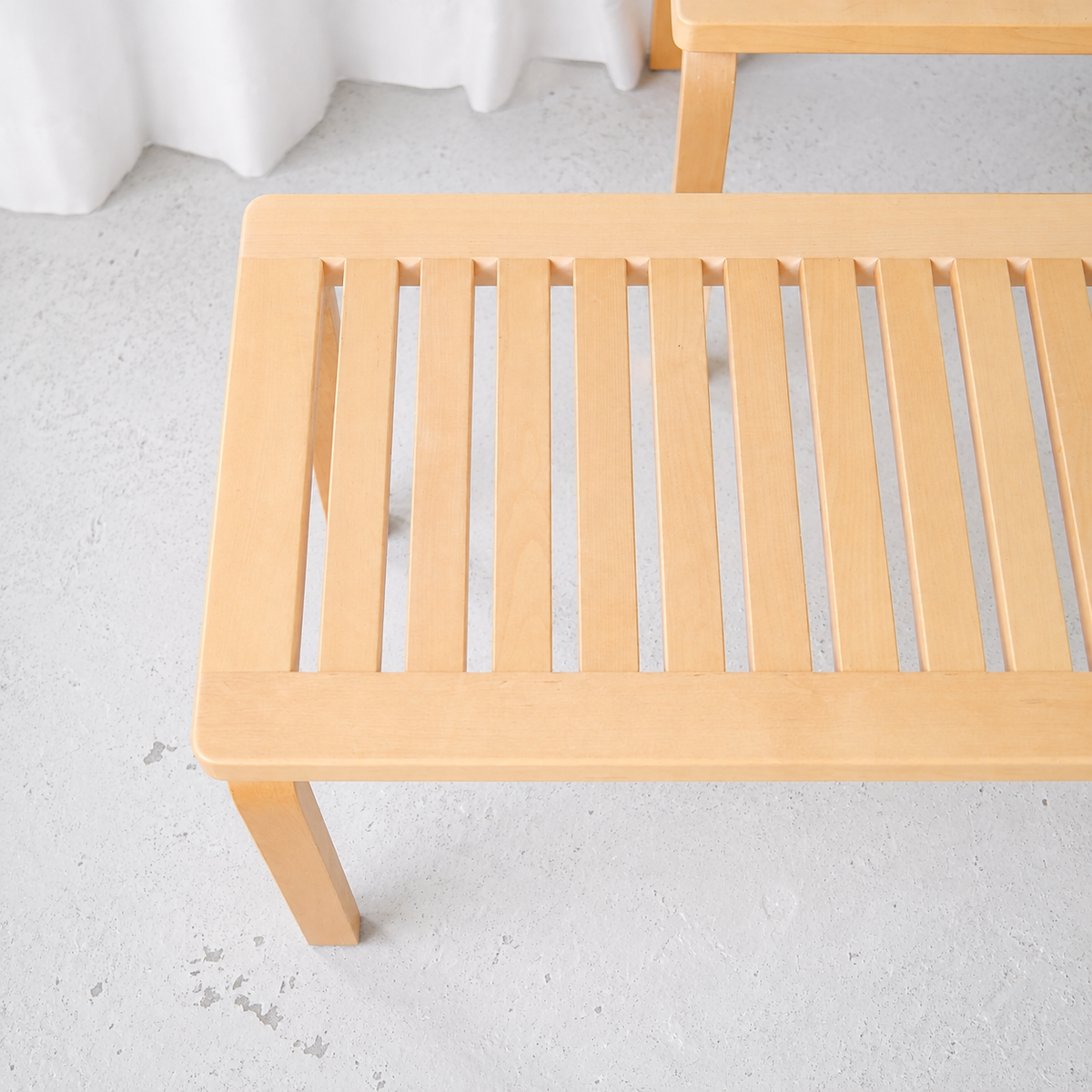 Alvar Aalto Bench 153B for Artek in Birch