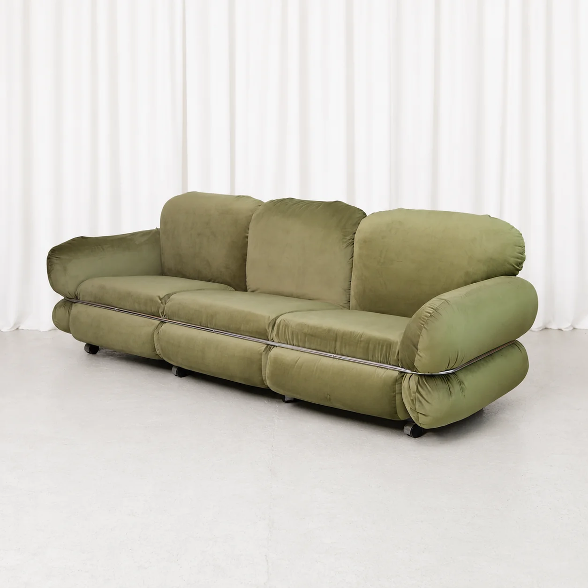 Hannibal Sofa by Isku, Designed by Kurt Hvitsjö with Custom Upholstery
