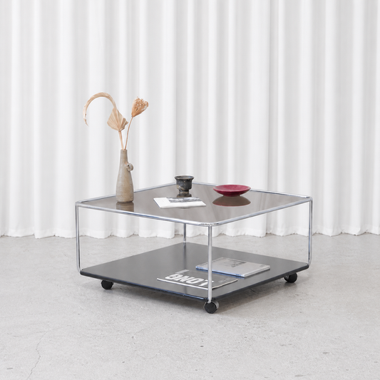Hannibal coffee table by Kurt Hvistjö for Isku, styled view