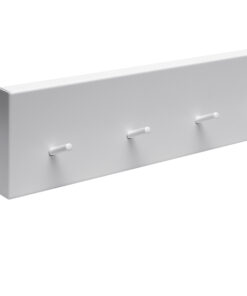müller RAIL Wandgarderobe Hakenleiste weiß
